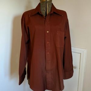 70's Vintage Sears Point Collar Shirt